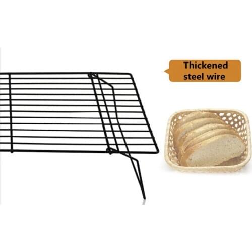 3 Layers Can Be Superimposed Stainless Steel Nonstick Cooling Grid Baking Tray For Biscuit/Cookie/Pie/Bread/Cake Baking Rack