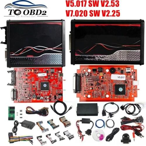 EU Version Red 4LED 7.020 V2.25 5.017 V2.53 No Token Limited Support Multi-Language V7.020 2.25 Online Version 2.53 V5.017