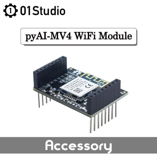 01Studio pyAI- MV4 WiFi Module Compatible with OpenMV4 H7 3 M7 WINC1500 Wireless Image Transmission