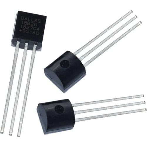 10pcs/lot 100% New&Original In Stock Sensor Electronic chip DS18B20 TO-92 18B20 chips Temperature Sensor IC 18b20 diy electronic