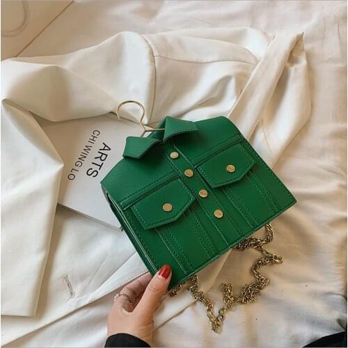 2021 Chain cross waist bag jacket coat bag womens clothing Messenger Bag Shoulder Bag Messenger Bag womens leather handbag