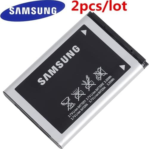 2pcs Original AB463651BC AB463651BU Battery For samsung GT-S3650,GT-S5550,GT-S5560,GT-S5600,GT-S5620,GT-S7070,GT-S7220,GT-C3530