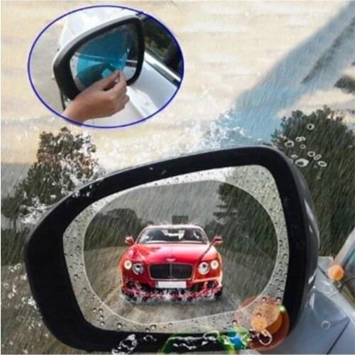 Auto Exterior Mirror Rain Slider Film Car Side Rear View Mirror Film Antifog 2 pcs Does Not Hold Water Film Sleeve