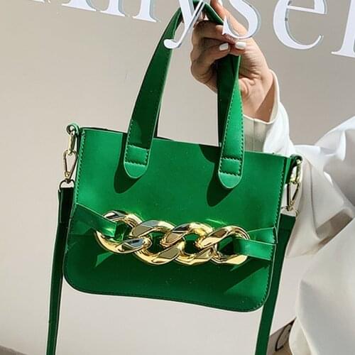 Branded Handbags For Women Green Luxury Hand Bag Fashion High Quality Leather Crossbody Bag Ladies Shoulder Bag Women Clutches