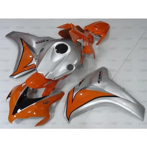 CBR 1000 RR 2008 - 2011 Fairing Kits for Honda Cbr1000 RR 09 10 Full Body Kits CBR1000RR 2009 Orange Silver Fairings