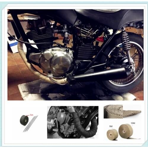 Motorcycle car parts exhaust pipe modification fire insulation cloth for TRIUMRH SCRAMBLER SPEED FOUR 1050 TRIPLE R SPEEDMASTER