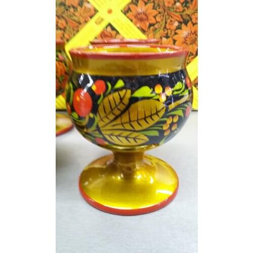 ХОХЛОМСКАЯ РОСПИСЬ Shot Glasses