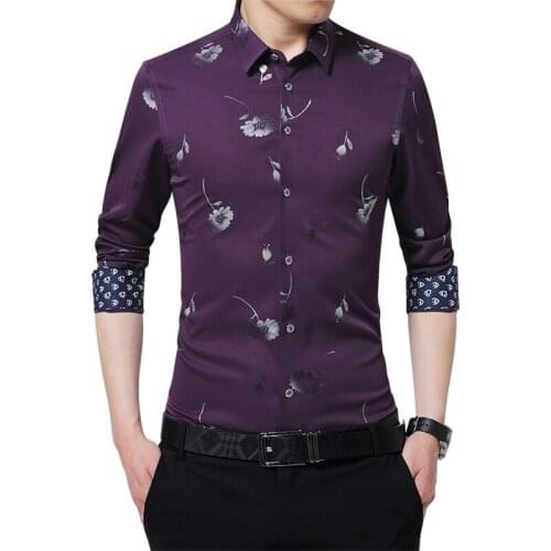 Jbersee Men's Tuxedo Shirts