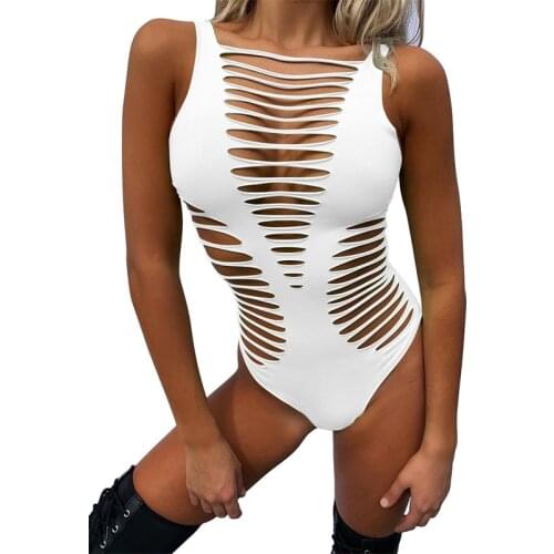 Fashion Jazz Dance Costume Women Sexy Bodysuit Cutout Pole Dance Clothing Nightclub Gogo Dancer Performance Rave Outfit DCC481