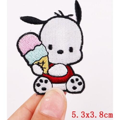 2 Pcs Cute Cartoon Patch Rainbow Applique Embroidered Patches On Clothes Animal Patches For Clothing Stickers On Clothes Badges