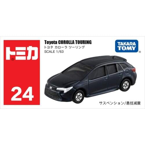 TOMY 1:63 Toyota Carolla Touring NO.24 Simulation Model Car