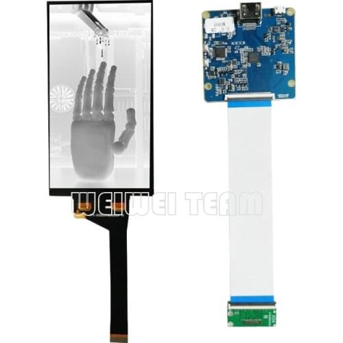 5.5 Inch Monochrome LCD Screen 1080x1900 For 3d Printer Mono Display MIPI Driver Board