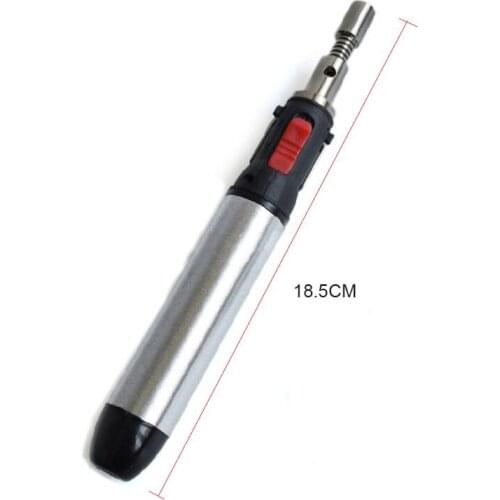 New Pen-shaped Gas Soldering Iron HT-1937 Iron Light and Practical with Switch Gas Soldering Pen