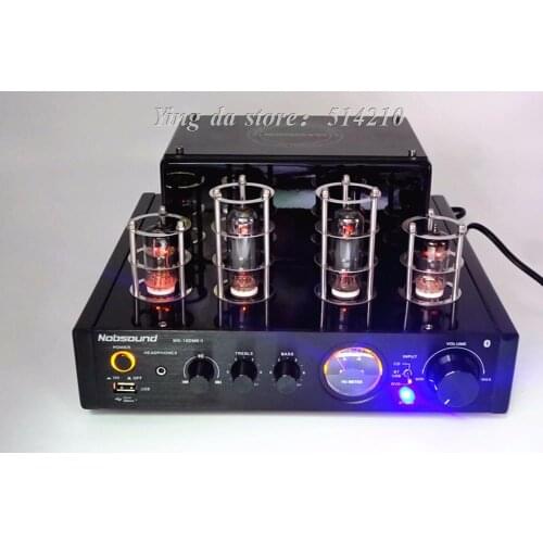 2019 NEW Nobsound MS-10D MKII tube amplifier with Bluetooth 4.2 /USB/headphone HIFI Stereo AMP audio amplifier