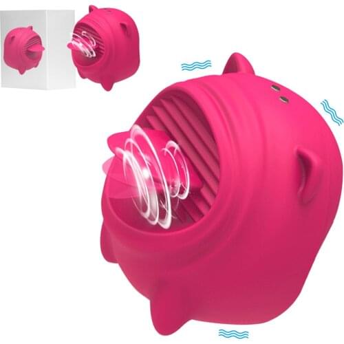 Oral Tongue Licking Clitoris Vibrator Erotic Sex Toys Vagina Stimulator Nipples Massage Female Masturbator Sex Goods for Adults