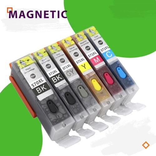 Refillable ink cartridge For Canon PGI-570 CLI-571 PGI-570XL CLI-571XL for Canon PIXMA MG5750 MG5751 MG5752 printers