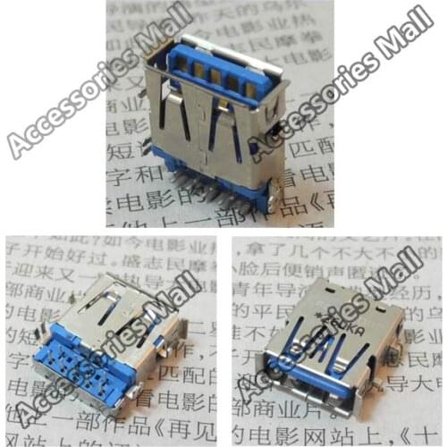 New USB 3.0 USB Connector USB JACK for DELL Inspiron 13Z N311Z Laptops USB mother seat Copper sheet up
