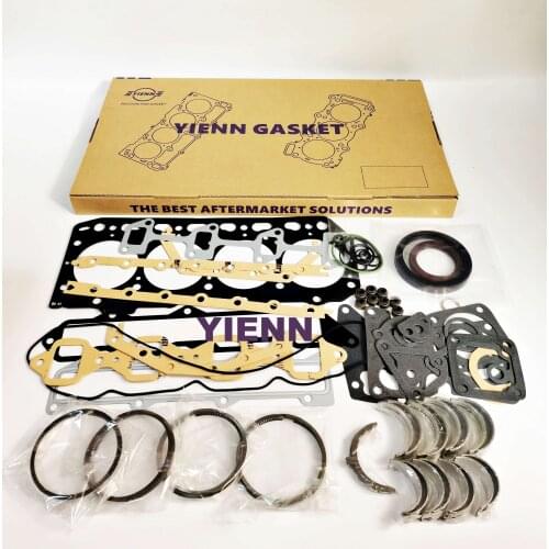 For Mitsubishi S4L S4L2 Overhaul Re-ring Kit For Mitsubishi Engine Caterpillar MM35T MM40CR MM40T Mini Excavator T353NC MT338