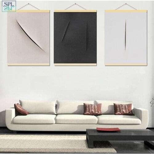 SPLSPL Modern Decoration Canvas Print Poster Painting Scratches Creative A4 Art Wall Picture for Kitchen or Office Ornamentation