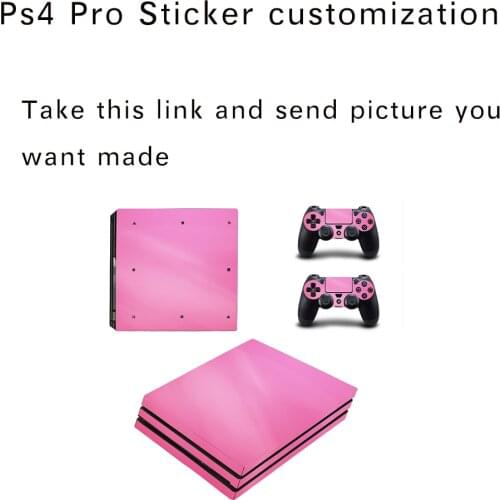 DIY Style ps4 PRO Skin Sticker for Console & 2 Controllers Decal Vinyl Protective Skins Style 1