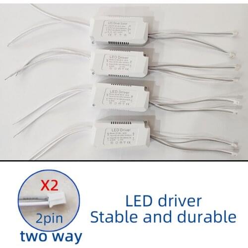 LED Driver Adapter For LED Lighting Two Way 60W 80W 100W 120W AC220V Non-Isolating Transformer For LED Ceiling Light Replacement