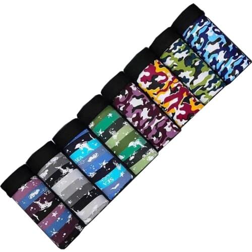 New mens panties 8pcs Mens Boxers Breathable spring and summer Man Boxer Solid Underpants Shorts U Convex Pouch Men Underpants