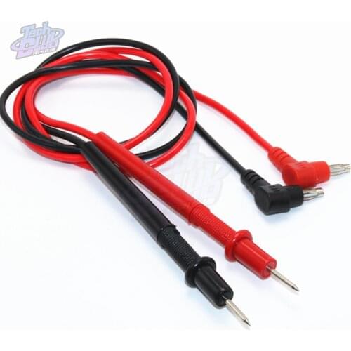 1 Pair Universal Probe Test Leads Pin for Digital Multimeter Needle Tip Meter Multi Meter Tester Lead Probe Wire Pen Cable 20A