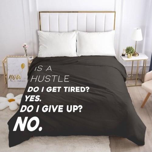 1PCS 3D Duvet Cover with Zipper Comforter/Quilt/Blanket Cover 155x220 180x210 3D Nordic Bedding Black Customize any size design