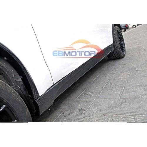 Real Carbon Fiber side skirts 1 Pair For BMW F15 X5 2014UP B263
