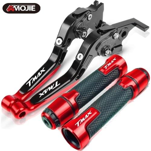 For YAMAHA T-MAX TMAX 500 530 2008 2009 2010 2011 2012 2013 2014 2015 2016 2017 Motorcycle Brake Clutch Levers Handlebar Grips