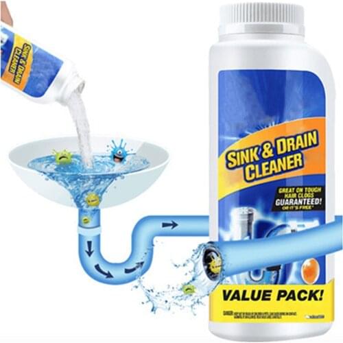 Powerful Pipe Dredging Agent Powerful Sink Drain Cleaner For Kitchen Sewer Toilet Brush Closestool Clogging Cleaning Tools