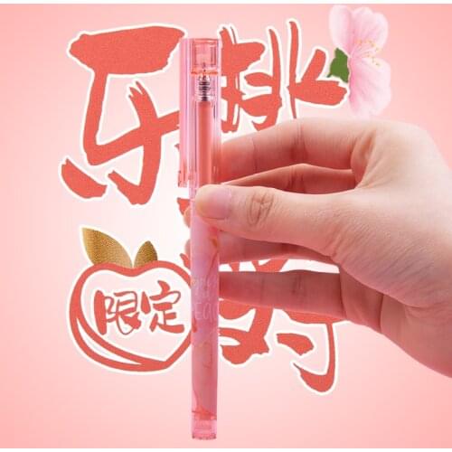 M&G 0.5mm Gel Pen Happy Peach Limited Quick Dry Extra Fine Ballpoint Pen Signature School Office Gift