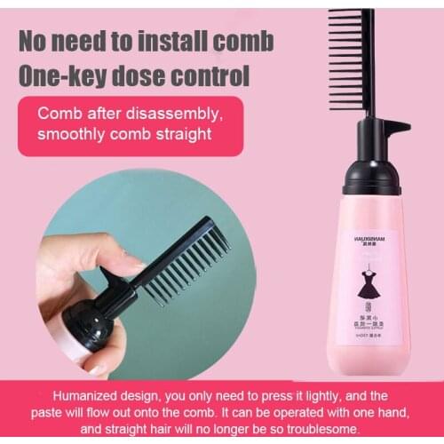 3 Sec Straight Hair Cream Hair Straightening Protein Treatment 1 Step Protein Smoothing Professional Results Straighir NN
