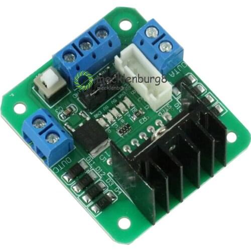 L298N Double N DC Bridge Stepper Motors L298N Drive Board Controller Module 5V-35V Max 2A Sales Leader