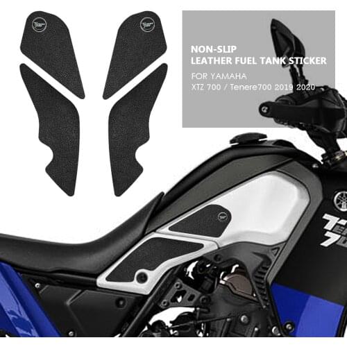 Motorcycle waterproof and non-slip fuel tank left and right side protection stickers for YAMAHA T700 Tenere 700 XTZ700 2019 2020