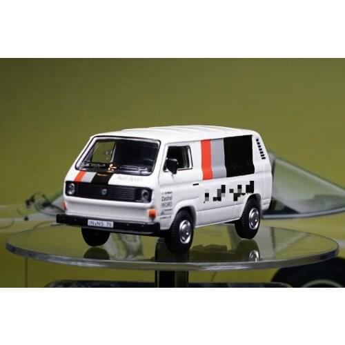 The New 1:64 Die-casting Alloy T3 Van Model, Exquisite Decoration, High-end Collection, Scene Layout, Gift