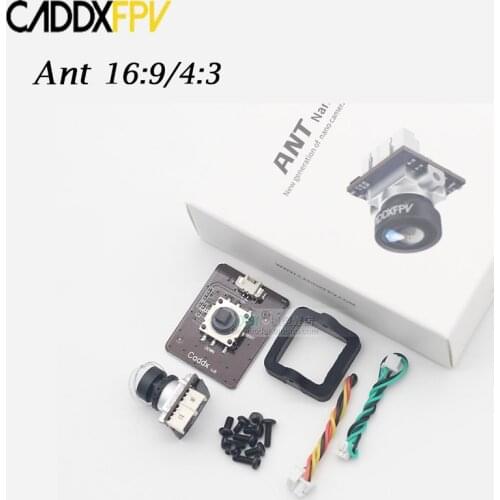 Origina /Caddx Ant 1200TVL Global WDR with OSD 2g Ultra Light Nano FPV Camera 4:3/16:9 for RC Drone FPV Tinywhoop Cinewhoop
