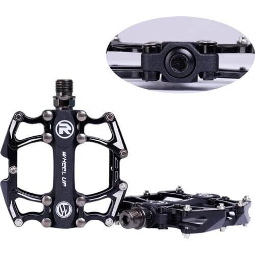 MTB/Road Bicycle Aluminum Alloy 4 Bearing Pedal Cycling Bike Anti-slip Ultralight Foot Pedal Mountain Bike Sealed Bearing Pedal