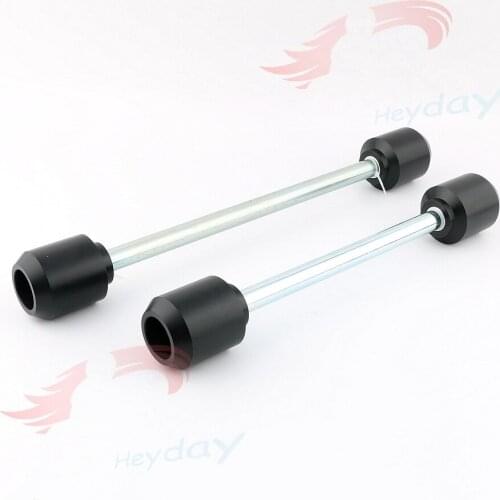Motorcycle Front and rear wheels drop ball shock absorber front axle slider swingarm For Kawasaki Z250 Z300 NINJA250 Versys300