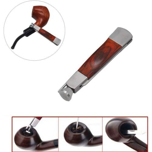 Portable Stainless Steel 3in1 Smoking Tool Multifunction Cleaners Smoking Knife Wood Pipe Smoking Pipe Clean Accessory