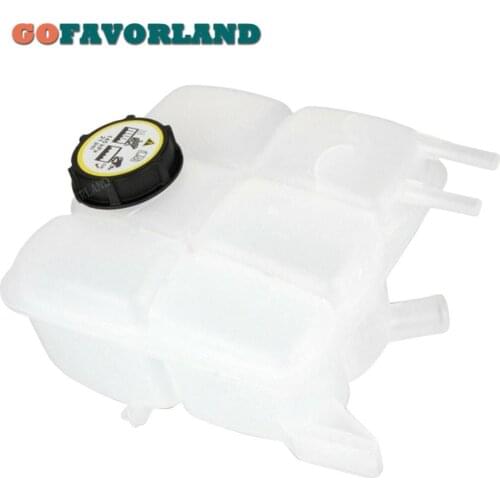 Car Radiator Coolant Expansion Tank with Cap 30776151 30776150 For Ford Focus MK2 2004 2005 2006-2011 For VOLVO C30 C70 S40 V50