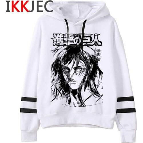 Attack on Titan Shingeki No Kyojin hoodies female anime Ulzzang grunge harajuku female sweatshirts printed graphic