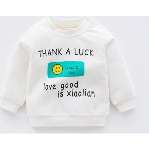 Ircomll Spring Autumn Boys Girls Sweatshirt T-shirts Teen Clothing Long Sleeve Tops Kids Cotton Thin Pullover Tops Tee For 1-4Y