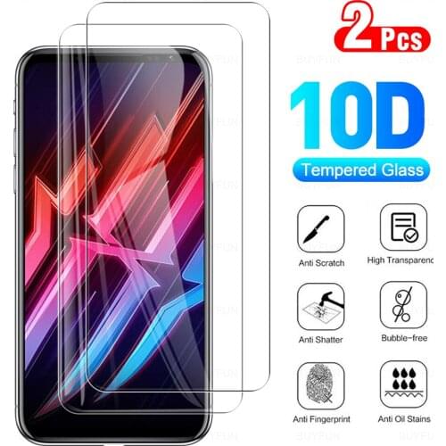 2Pcs Full Cover Protective Glass For Nubia Red Magic 6 Phone Tempered Glass Screen Protector Film For RedMagic RedMagic6 6.8"