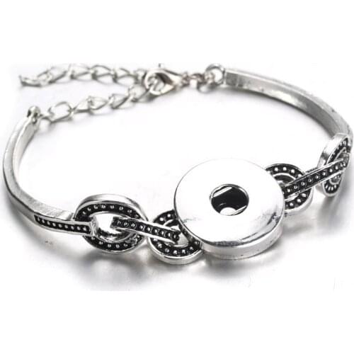 Charms Creative snap bracelet adjustable fit 18mm snap buttons snap jewelry bracelets for women jewelry wholesale jewelry