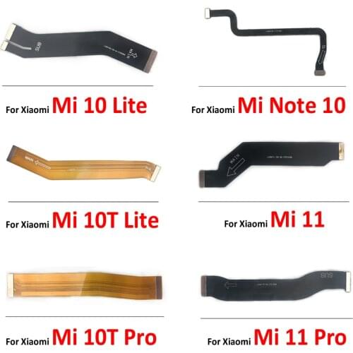 20Pcs/Lot, Main Board Motherboard Connector Board Flex Cable For Xiaomi Mi 11 10 10T 6 8 9 Se 10T Lite A3 9T Note 10 Pro