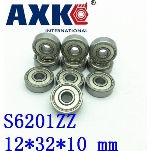 2019 Rodamientos 10pcs Free Shipping Sus440c Environmental Corrosion Resistant Deep Groove Ball Bearings S6201zz 12*32*10 Mm