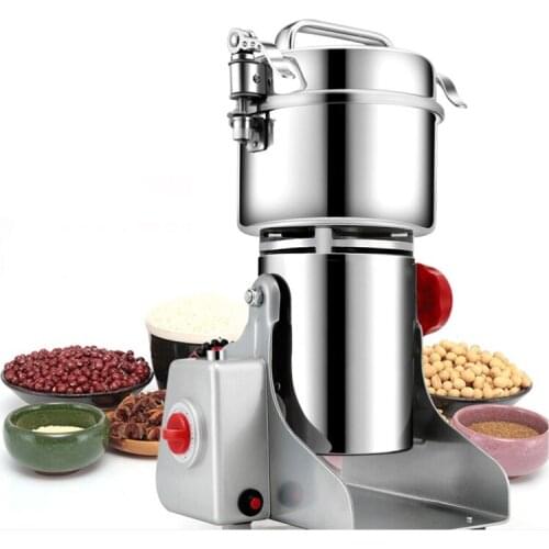 300g Rocking Medicinal Powder Powder Machine Small Pharmacy Panax Notoginseng Chinese Medicine Ultrafine Powder Mill Grinde