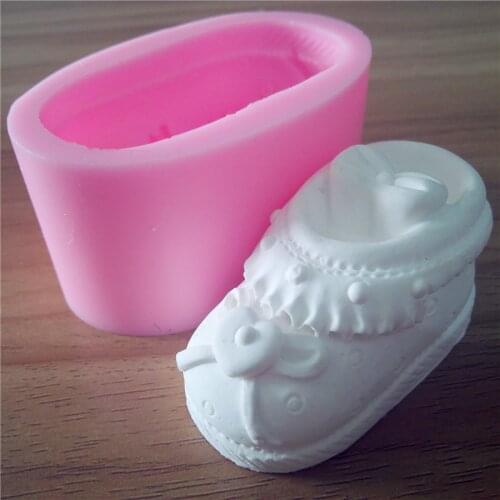 3D Shoes DIY Soap Mold Handmade Silicone Mold for Soap Candle Making