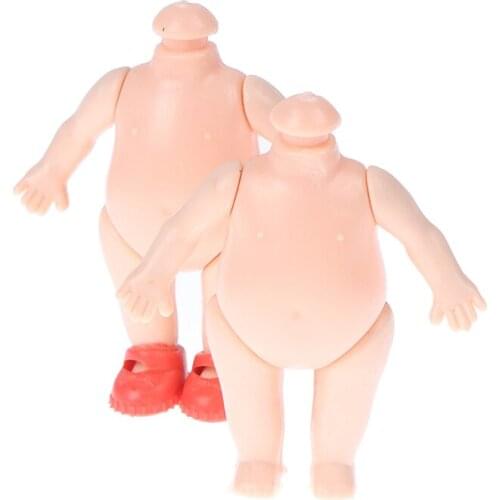 5Pcs Doll DIY Body for Baby Movable Nude Naked Doll Body For girls Doll House